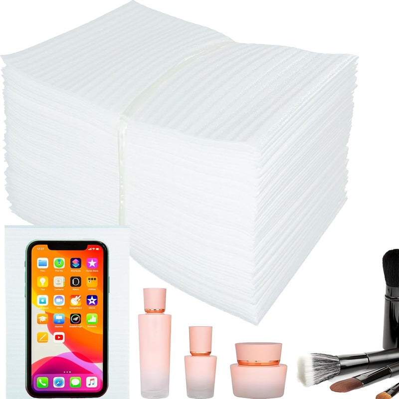 V-chen 50 Pack Foam Pouches, Cushion Foam Pouch for Moving and Storing, 5"x 8" Foam Wrap Pouches Protect Fragile Items, Protect mug, Glasses, China, and Dishes, Packing supplies - Image 1